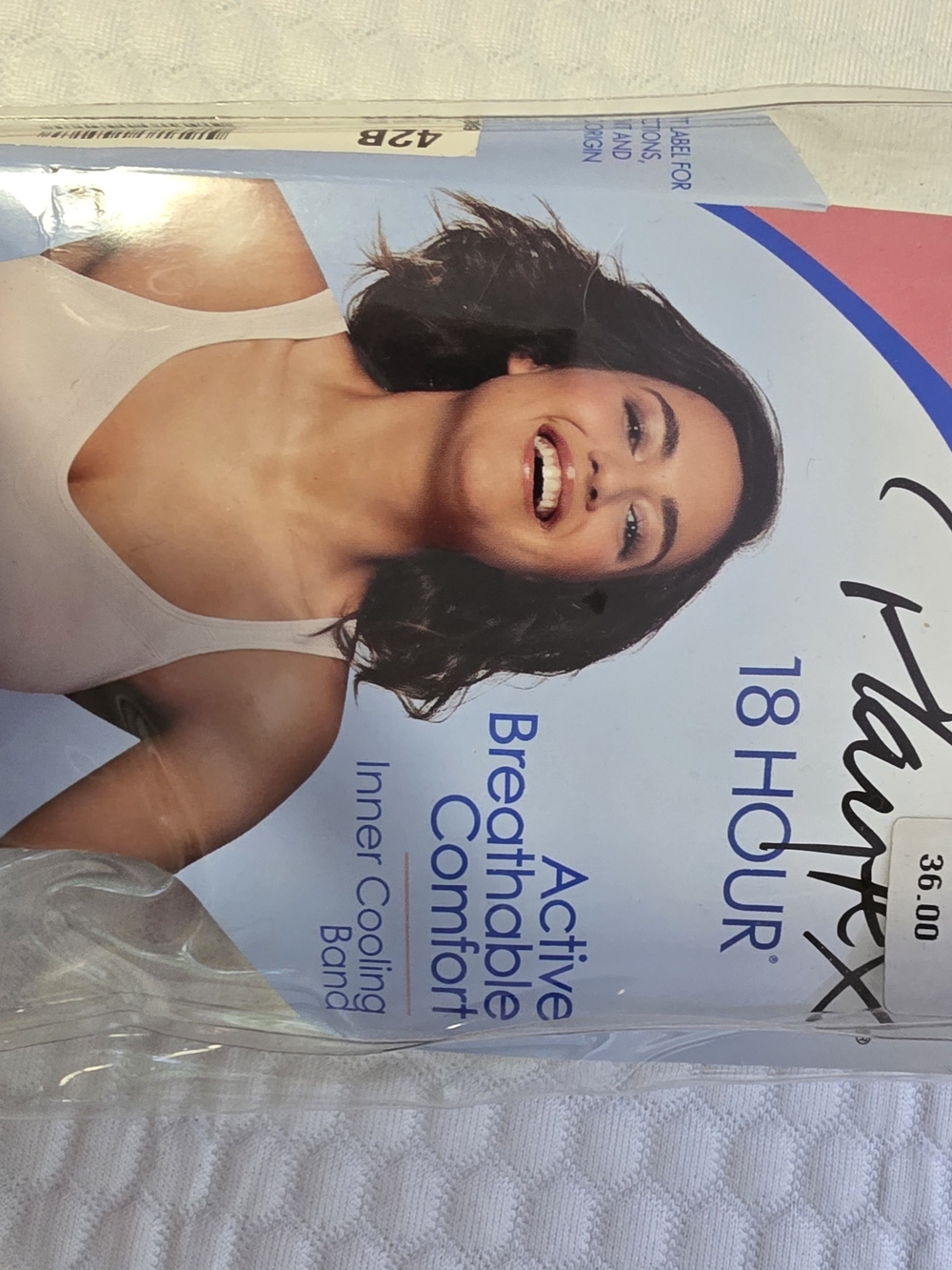 Platex 18 Hour Active Breathable Comfort Bra in Nude/Beige